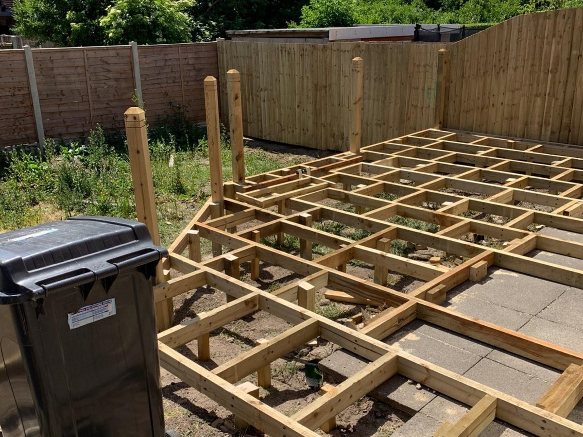 Railway sleeper raised beds and retaining planters